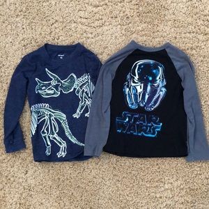 Carter’s & Star Wars Boys Shirt size 5T